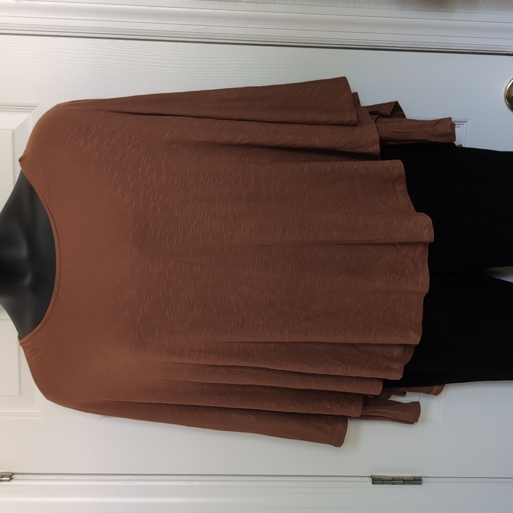 Astrologie Long sleeve top with attached poncho